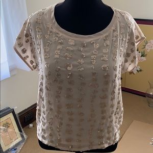 Forever 21 Pullover Sequenced Top.